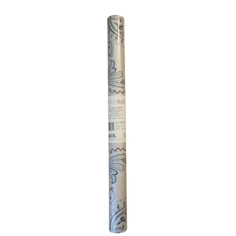 York Candice Olson Wallpaper Inspired Elegance Tasara Pattern ND7074 Double Roll